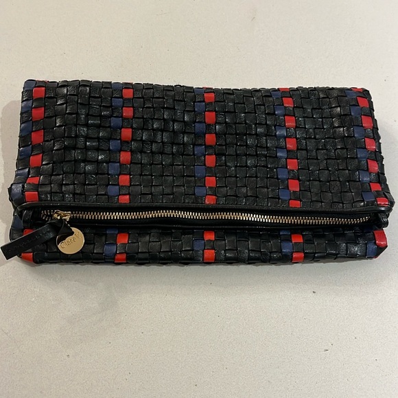 Clare V Fold Over Clutch w/Tabs - Picture 2 of 12
